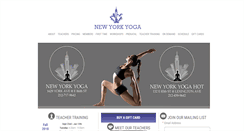 Desktop Screenshot of newyorkyoga.com
